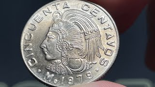 1979 Mexico Cincuenta 50 Centavos Coin • Values Information Mintage History and More [upl. by Euqinomod]