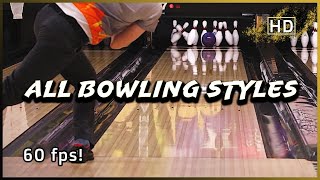 All Bowling Styles at the PBA World Series of Bowling 2020 RAW FOOTAGE [upl. by Ellehsem]