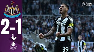 Newcastle United vs Tottenham Hotspur 21 Highlights Premier League 202425 [upl. by Gader]