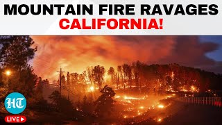 Live Californians Forced To Flee as Ferocious Wildfires Destroy Homes and Buildings  Ventura Fire [upl. by Lesslie]