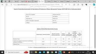 RRB Po Marks calculation amp required marks above the cutoff ibps rrbpo ibpspo rrb [upl. by Him]