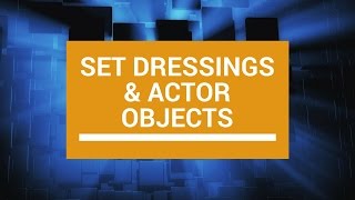 FrameForge Tutorial  Set Dressings and Actor Objects [upl. by Yregerg446]