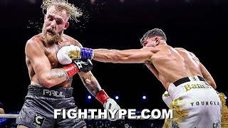 HIGHLIGHTS  WATCH JAKE PAUL GET BEAT BY TOMMY FURY IN FIRST LOSS OF CAREER  PAUL VS FURY RINGSIDE [upl. by Gelb877]