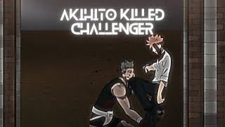 AKIHITO NARIHISAGO KILLED DENSHIN KATSUYAMA AKA CHALLENGER  BADASS MOMENT  REVENGE  ID INVADED [upl. by Yecniuq]