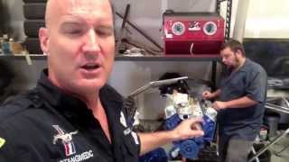 289 engine with a C4 install into Bryans 1966 Mustang Convertible  Day 40 [upl. by Laden]