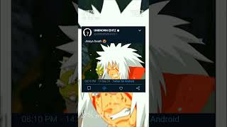 JIRAIYA DEATH  SAD EDIT  jiraiya shorts naruto [upl. by Gnilrits552]