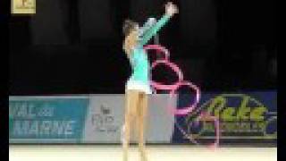 Eugenia Kanaeva Ribbon  Thiais 2008 [upl. by Atinaj368]