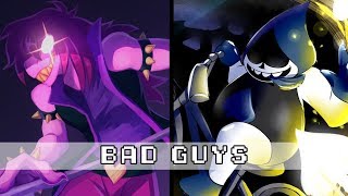 DELTARUNE  BAD GUYS Susie x Lancer battle Remix Kamex [upl. by Anees]