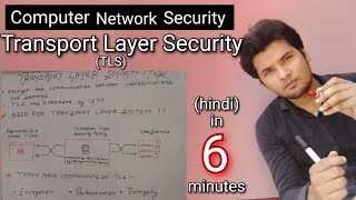 Transport Layer Security TLS in Hindi TLS protocolneed and componentsComputer Network Security [upl. by Staci192]