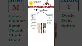 Silent letter quotBquot  English Grammar  Spoken English  english vocabulary asksenglish [upl. by Aicnelav]