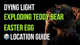 Dying Light Stasis Field Projector Blueprint Location Guide Exploding Teddy Bear Easter Egg [upl. by Helbonnah]