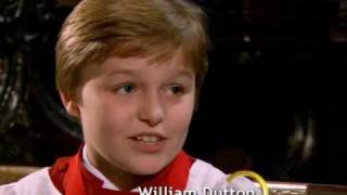 Choirboy William Dutton Advent Songs of Praise [upl. by Ernald290]