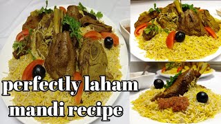 how to make Arabic laham mandi recipe Saudi mutton mandi perfectly recipe Saudi luxury hotel recipe [upl. by Assiralk]