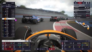 F1 Manager 2022  Season 2023  Round 12  Le Castellet  Part 2 [upl. by Pinzler]