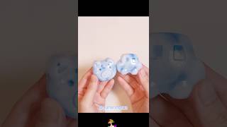 Animal Cracking wax slime DIY 동물 왁스 슬라임 부수기 [upl. by Margaux]