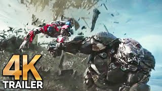 TRANSFORMERS 7 RISE OF THE BEASTS quotPrimal Saves Optimus Primequot 4K ULTRA HD 2023 [upl. by Weyermann]