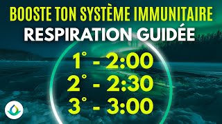 Respiration Guidée AVANCÉ  3 Cycles  5 min de Relaxation  Booster le Système Immunitaire [upl. by Yanarp]