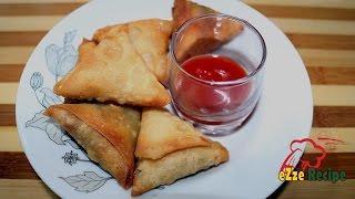 চিকেন সমুচা তৈরীর সহজ রেসিপি  Perfect Chicken Samosa Recipe  Samosa Recipe Bangla [upl. by Niltiak]