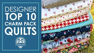 An Easy Charm Pack Quilt for Beginners [upl. by Evot630]