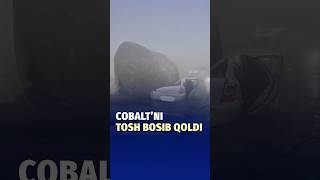 Taxtiqoracha dovonida harakatlanib ketayotgan Cobalt’ni tosh bosib qoldi [upl. by Alviani]