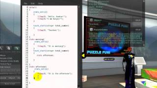 Basic LSL Scripting in Second Life [upl. by Nine]