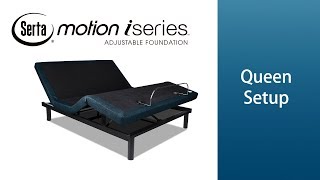 Serta Motion iSeries Queen Setup [upl. by Alessig391]