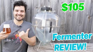 Keg King 30L Snub Nose Apollo Fermenter Unboxing and REVIEW [upl. by Nhguav]