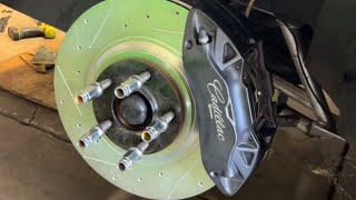 ATS Brembo Brake Upgrade on My New Edge Mustang GT [upl. by Borer435]