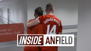 Inside Anfield LFC 20 Spurs  Tunnel Cam featuring Homeland star Damian Lewis [upl. by Sammie]