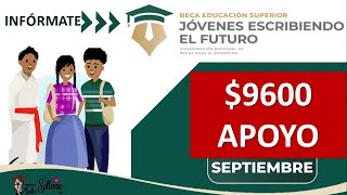 Convocatoria Becas Jóvenes Escribiendo el Futuro Septiembre 20222023 Trámite Requisitos Registro [upl. by Gaiser]