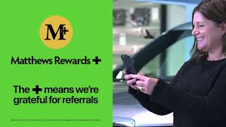 Refer your friend to Matthews Auto and get rewarded [upl. by Ahsiemac656]