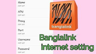 Banglalink internet setting [upl. by Tani]