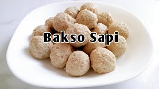 Resep Bakso Sapi Kenyal Anti Gagal  Kres banget [upl. by Ymaral]