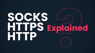 Proxy Protocol Explained  HTTP SSL and SOCKS Proxies [upl. by Iot198]