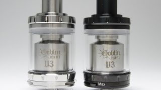 UD Goblin Mini V3 RTA 電子タバコ アトマイザー [upl. by Ahsiet]