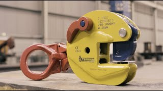 Instructional video  Vertical lifting clamp  Terrier Lifting Clamps [upl. by Elledoj]