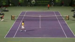 Nadal vs Tsonga Miami 2010 Highlights [upl. by Eirak]