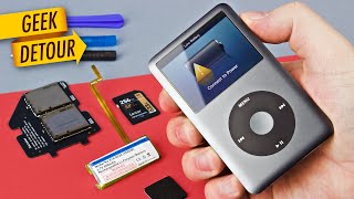 iPod Classic new Battery amp 256GB SD Card still works in 2024 [upl. by Alrats828]