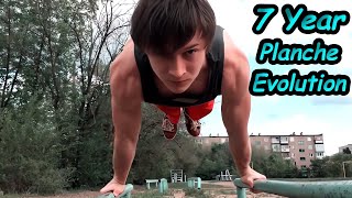 7 Years PLANCHE Evolution 2011  2017  N1K Ник Анисимов Motivational Video [upl. by Zolnay29]