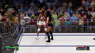 WWE 2K17 Gail Kim vs Brandi Rhodes Impact Wrestling Nov 24 2016 [upl. by Ahsekel]