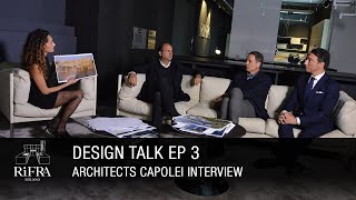 Design Talk Ep3  Architettura Portuale e Residenziale  Intervista agli Architetti Capolei [upl. by Sitsuj]