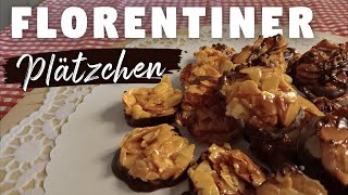 Florentiner Plätzchen backen  Weihnachtsgebäck Rezepte [upl. by Idalia]