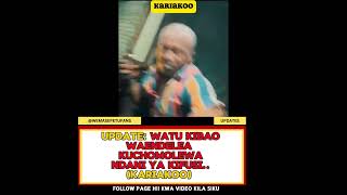 KARAIKOO  WANANCHI WANAOKOA WATU WALIZAMA KWENYE KIFUSI [upl. by Russo817]