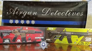 Crosman Bushmaster MPW vs Crosman DPMS SBR FullAuto BB Air Rifle quotComplete Review and Comparisonquot [upl. by Siuol]