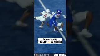 Ashton Jeanty is just built different edit cold football sports impossible crazy [upl. by Ycart]