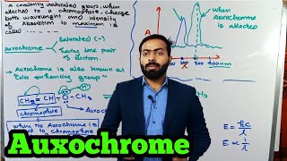 Auxochrome  UVVisible spectroscopy [upl. by Arabelle]