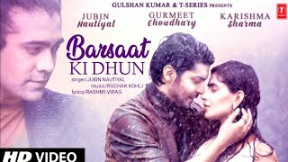 kisi shayar ka dil banke official video Jubin Nautiyal  barasti hai bunde tum pe  full song [upl. by Ayela]