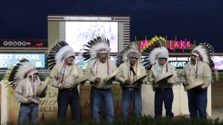 Eagle Whistle Singers  Indian Rally Races 2014 [upl. by Yesnek]