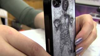 Han Solo Frozen in Carbonite iPhone 44s case from iCaseSeraSera [upl. by Nett528]