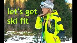 Get Ski Fit  Ski Conditioning Exercises [upl. by Tiedeman]